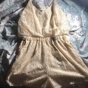 Lace romper